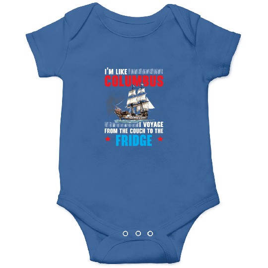Christopher Columbus Italian American Columbus Day Onesies