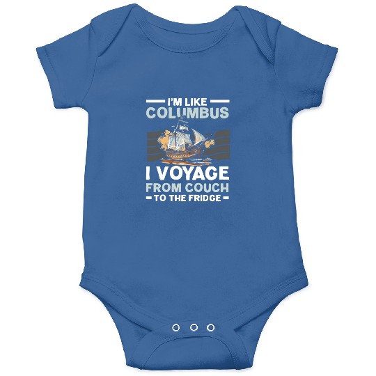 Christopher Columbus Italian American Columbus Day Onesies