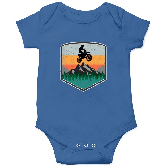 Cool Motocross Nature Design Abcd1 Onesies