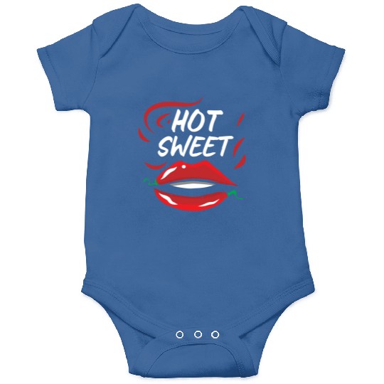 Red Hot Sweet Pepper Lips Onesies