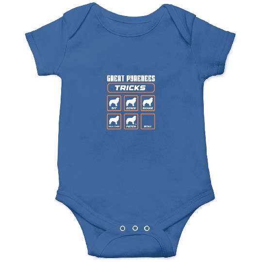 Great Pyrenees Tricks Onesies