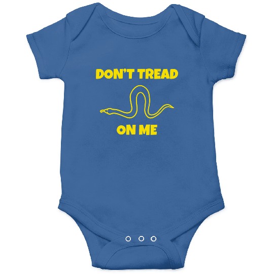 Dont Tread On Me Line Snake Onesies