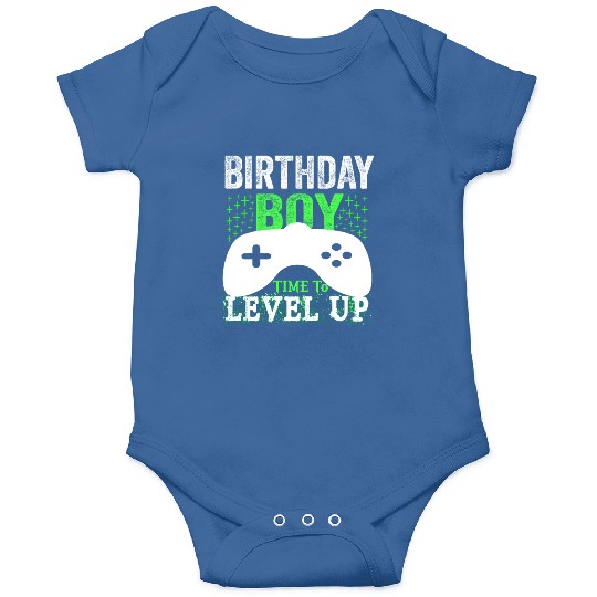 GAmer, birthday boy, time to level up Onesies