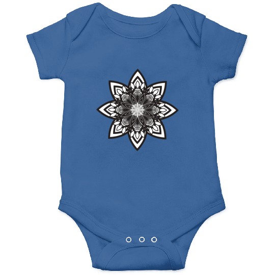 Mandala Flower Onesies