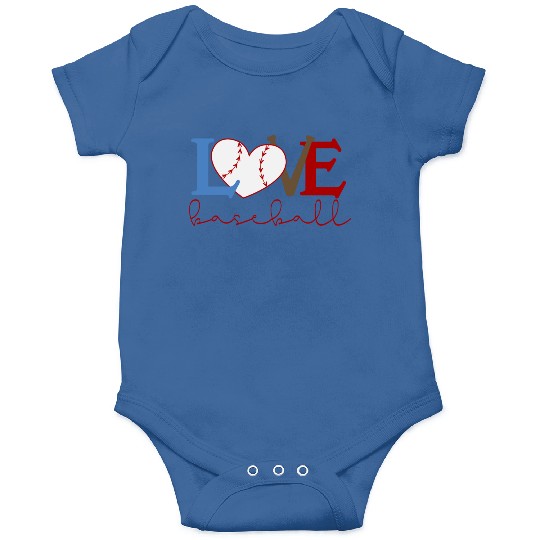 Baseball Lover 80s Onesies