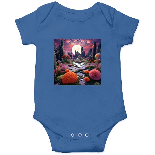 Visually Pleasing Moonlight Coral [Surreal Aesthet Onesies