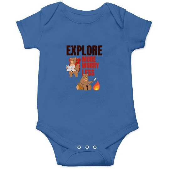 Travel : Explore more worry Less Onesies