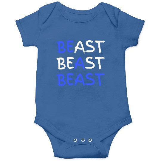 Be A Beast Fitness Workout Gym Onesies