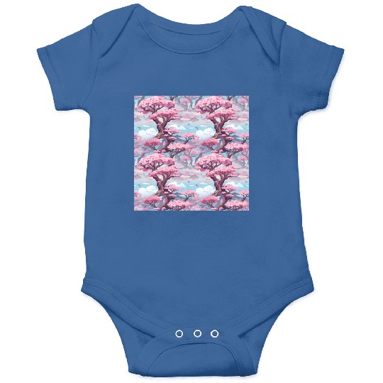 Anime Euphoria: Fantasy Cherry Blossom Dreamscape Onesies
