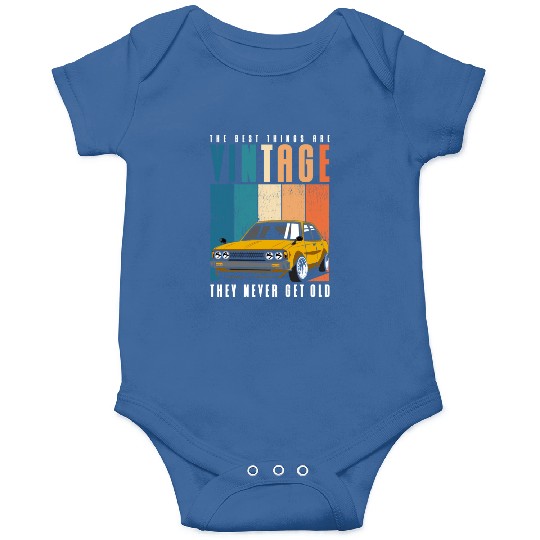 Classic Car Classic Old School Classic Onesies