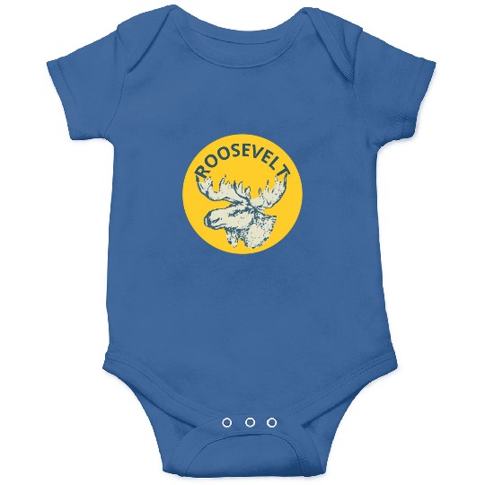 Teddy Roosevelt Bull Moose Py Onesies