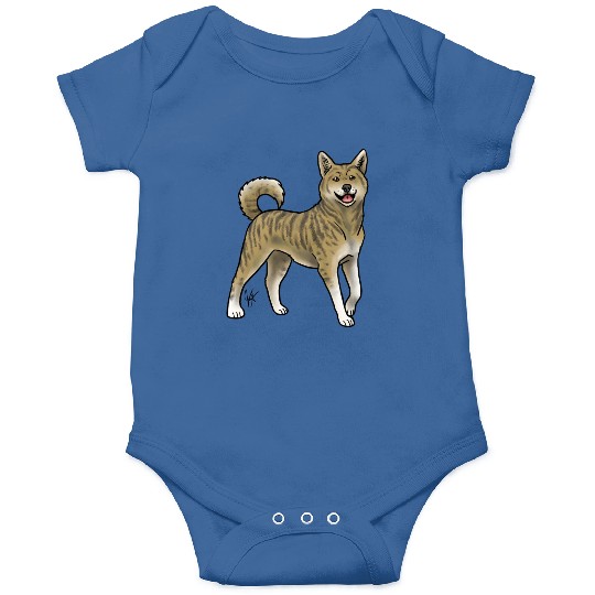 Dog Korean Jindo Brindle Onesies