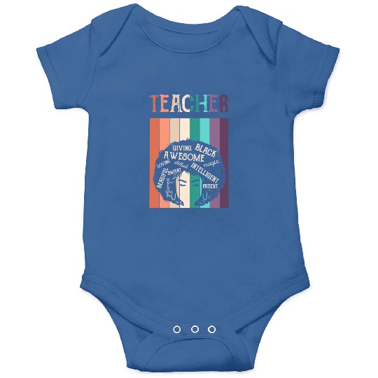 Teacher Black History Month Melanin Onesies