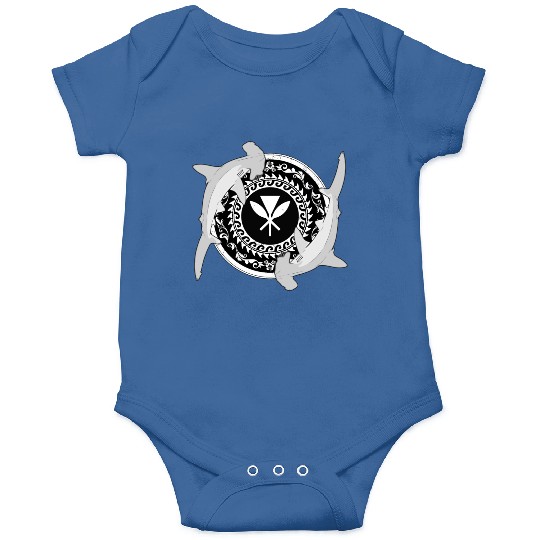 Kanaka Maoli Hammerhead Shark Onesies