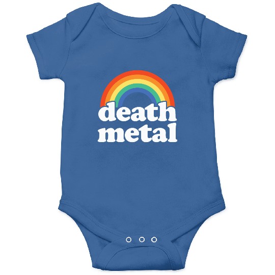 Funny Death Metal Design: Rainbow Riot Onesies
