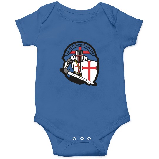 Crusader 'in Hoc Signo Vinces ' Knights Templar Onesies