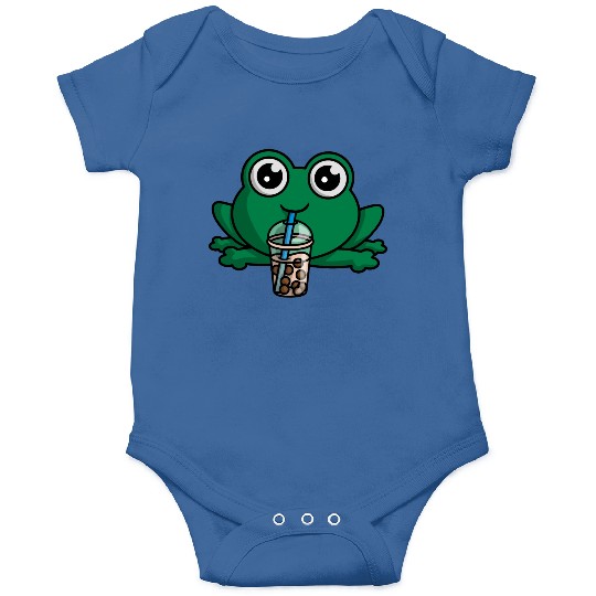 Bubble Boba Tea Drink Frog Cute Anime Kawaii Toad Onesies