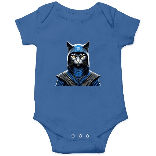 Sage Shadow Warrior: Mystic Wisdom in Ninja Cat Onesies