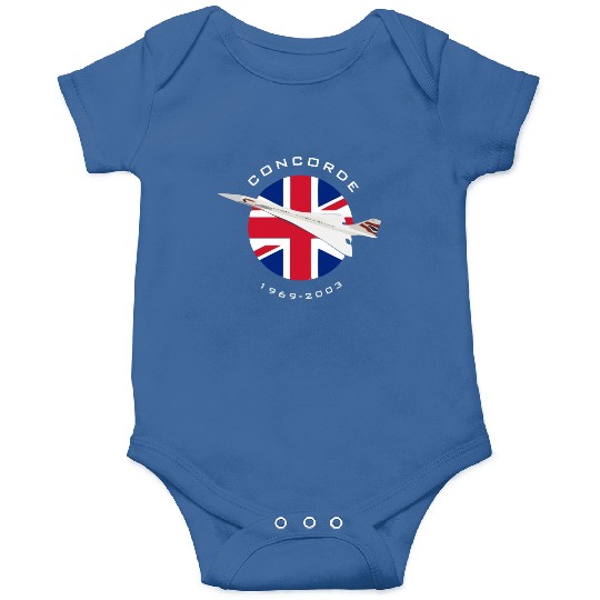 JET AIRCRAFT CONCORDE BRITISH AIRWAYS Onesies