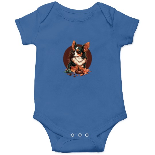 Chihuahua | Thanksgiving Day Farmer Food Autumn Onesies