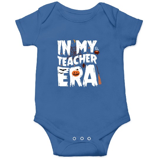IN MY TEACHER ERA HALLOWEEN Onesies