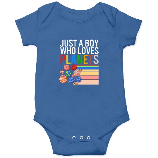 Solar System Onesies, Just A Boy Who Loves Planets