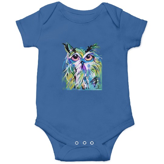 Painted Owl Onesies