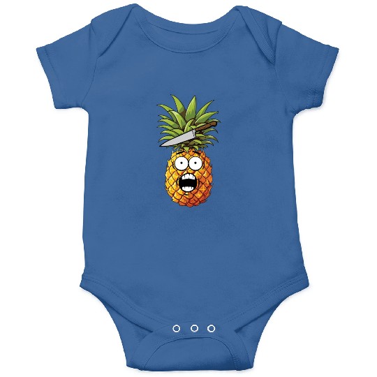 Funny Shocked Pineapple Onesies