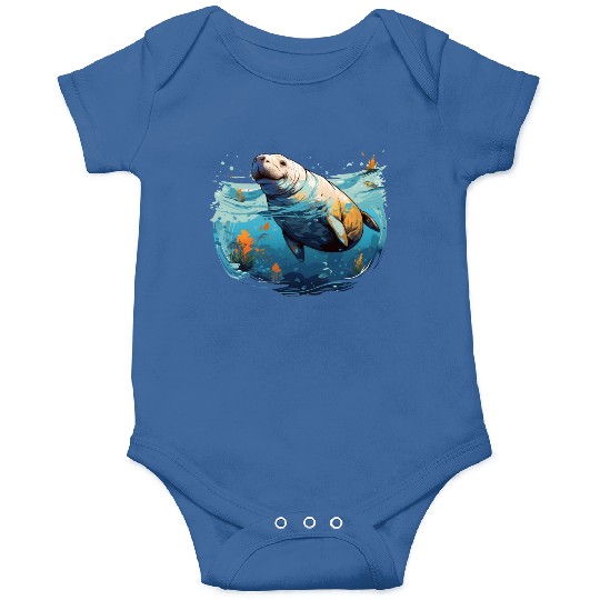 Sea Cow Manatee Lover Onesies