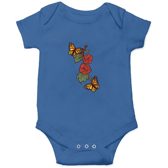 Natures Monarch Butterflies Onesies