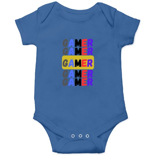 Distressed Retro Gamer Onesies