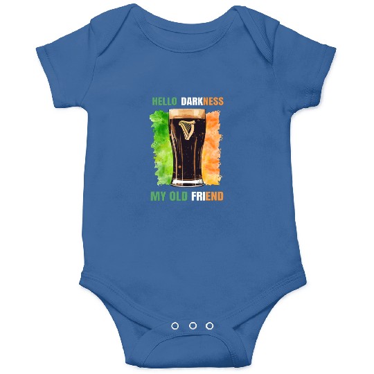 Hello Darkness My Old Friend Irish Stout Onesies