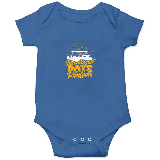 Sun-kissed days on your pontoon - Pontoon Onesies