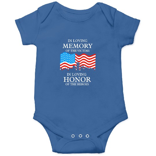 911 in loving memory Onesies