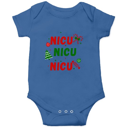 NICU Festive Christmas design Onesies