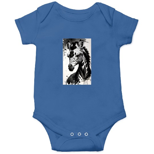 Sweet Giraffe Chic - Elevate Your Style with Grace Onesies