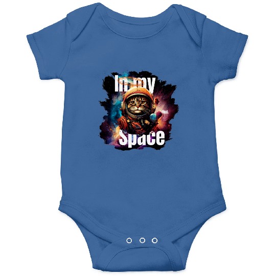 In my Mind Space Cat Astronaut Animal Pet Lover Onesies