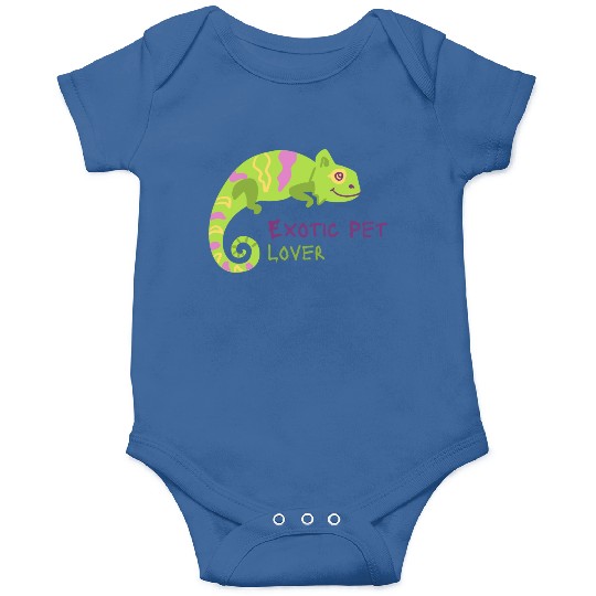 Green Chameleon Lizard Exotic Pet Lover Onesies