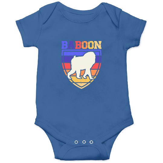 Baboon Monkey Lover Wildlife Animal Zookeeper Onesies