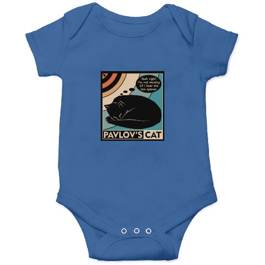 Pavlov s Cat Funny Psychology Onesies