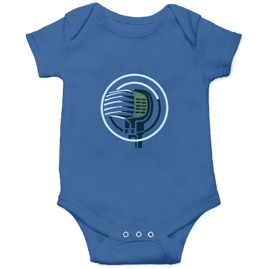 Radio microphone ringed planet Onesies