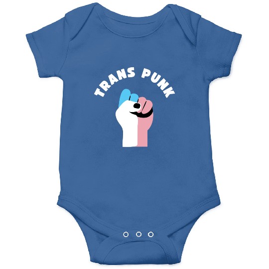 Trans Punk Transgender Pride Onesies