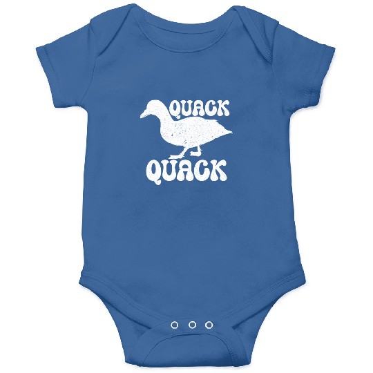 Quack Bird Duckling Silhouette Animal Pet Lover Onesies