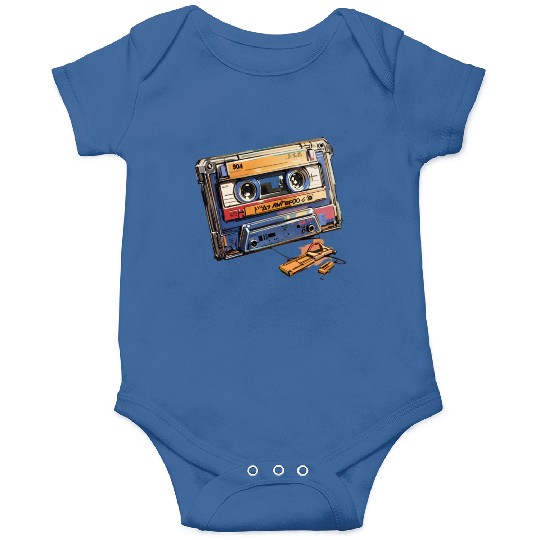 90s Nostalgia Cassette Onesies