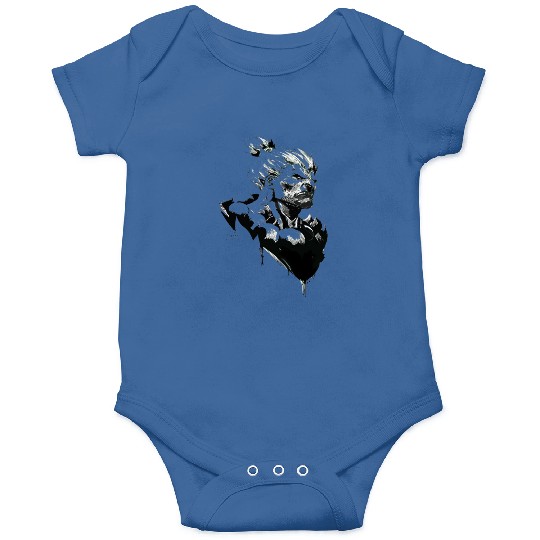 Monochrome Street Fighter: Akuma's Knightly FanAr Onesies