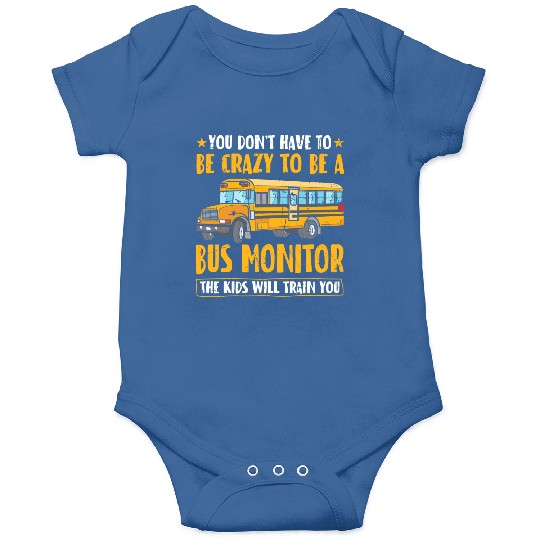 Bus Assistant Back To School School Bus Aide Onesies