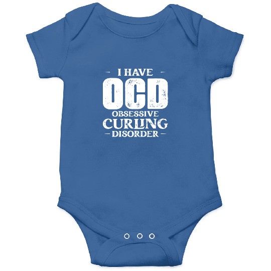 I Have OCD Obsessive Curling Disorder Curler Ice S Onesies