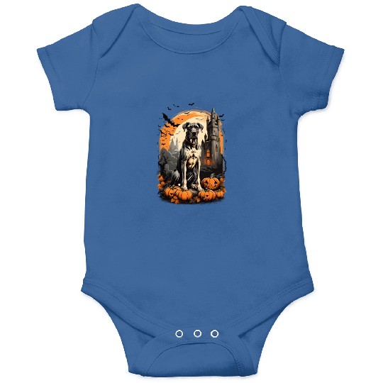 A Great Dane Halloween Adventure Onesies