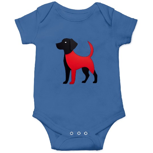 Red Dog 4 Onesies