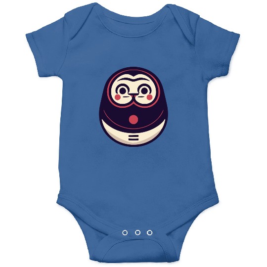 Kawaii Cat Face Daruma Doll Onesies